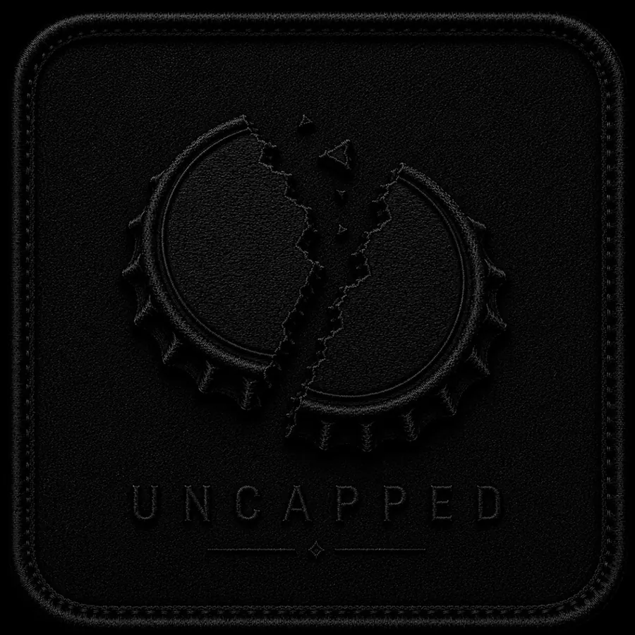 Uncapped emblem — the cracked cap